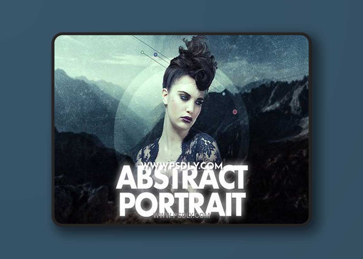 Abstract Portrait Photoshop Action 1 Abstract Portrait Photoshop Action
