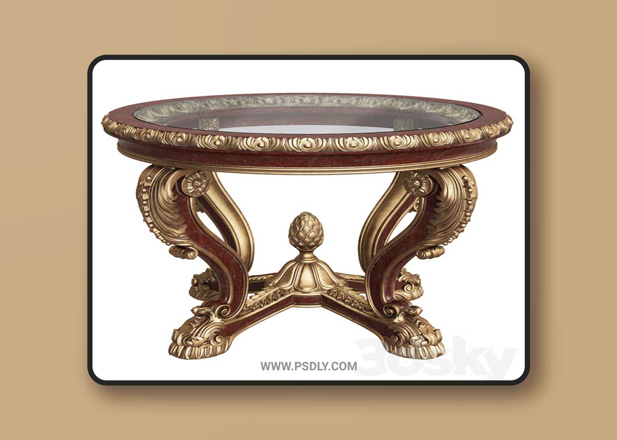 Asnaghi Interiors Pignat Table 3D Model 1 Asnaghi Interiors Pignat Table 3D Model