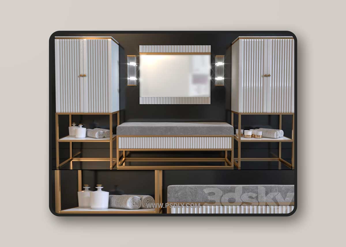 Bathroom furniture OASIS Luxury Collection Academy House 1 Bathroom furniture OASIS Luxury Collection Academy House