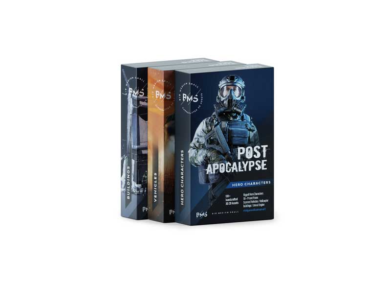 Big Medium Small – Post Apocalypse Bundle 1 Big Medium Small – Post Apocalypse Bundle