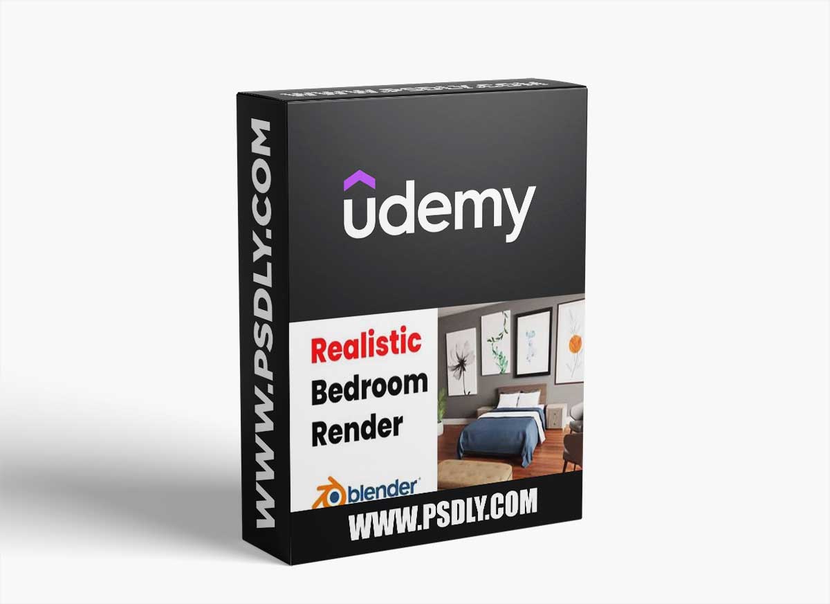 Blender 3D: Easy Realistic Bedroom Render 1 Blender 3D: Easy Realistic Bedroom Render