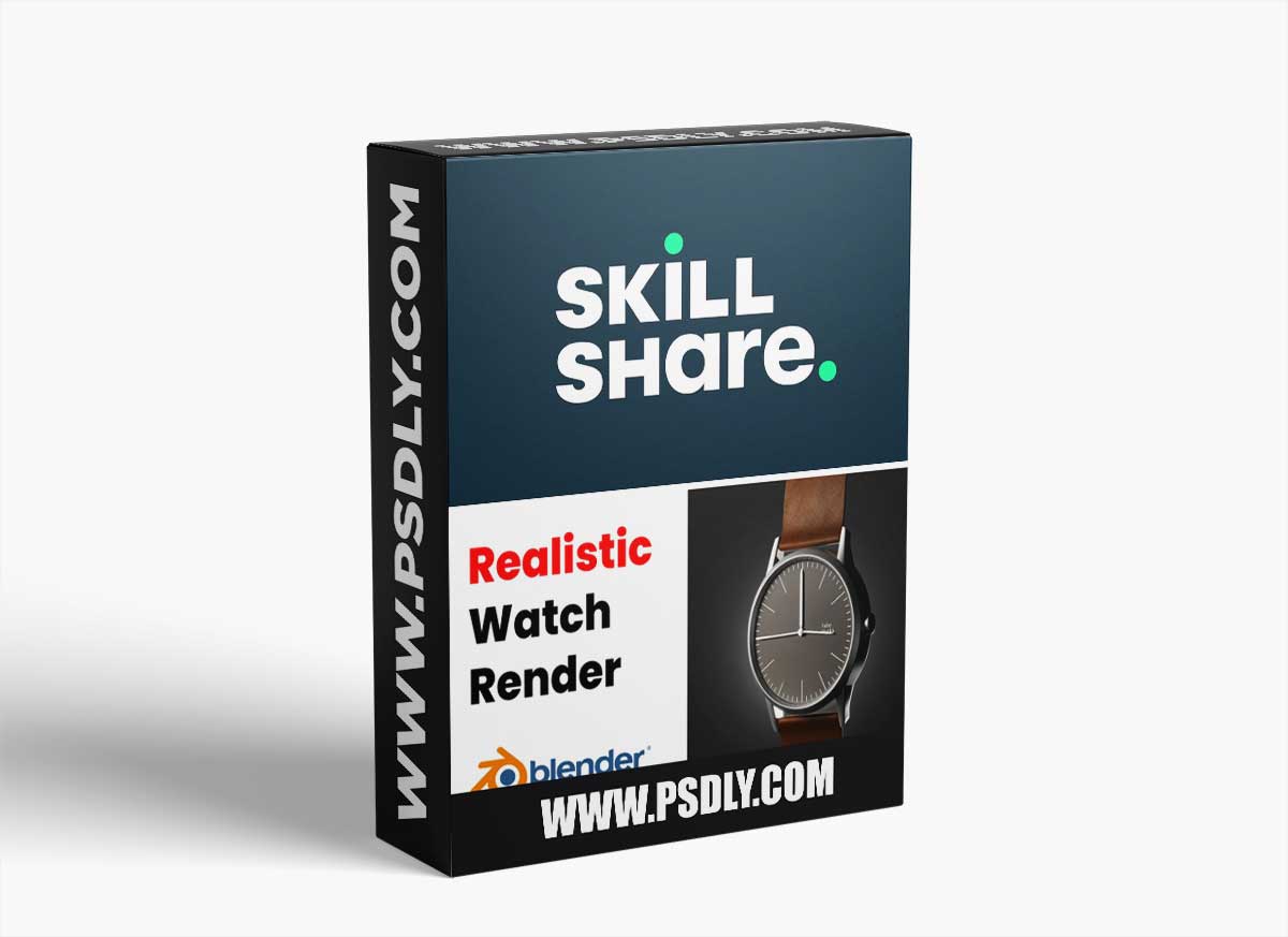 Blender 3D: Easy Realistic Watch Visualization 1 Blender 3D: Easy Realistic Watch Visualization