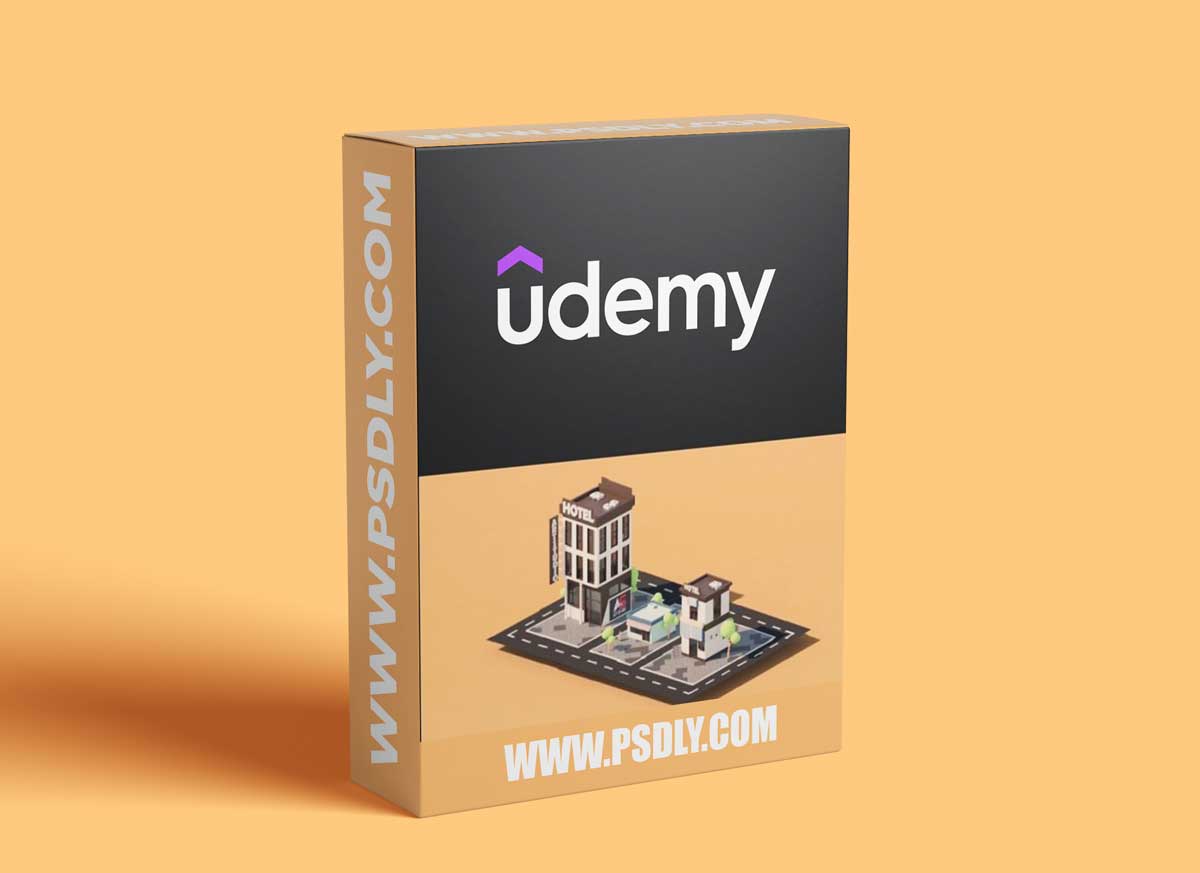 Build and Create 3D model in Blender 3.0 for Low-Poly Design 1 Build and Create 3D model in Blender 3.0 for Low-Poly Design