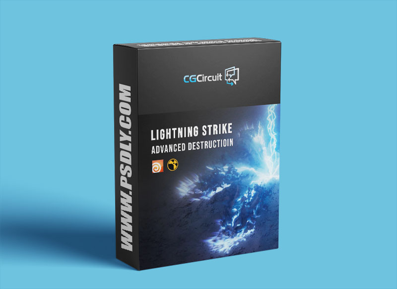 CGCircuit - Advanced Destruction - Lightning Strike 1 CGCircuit Advanced Destruction Lightning Strike