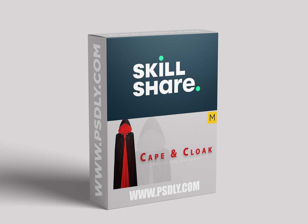 Cape & Cloak in Marvelous Designer 1 Cape & Cloak in Marvelous Designer