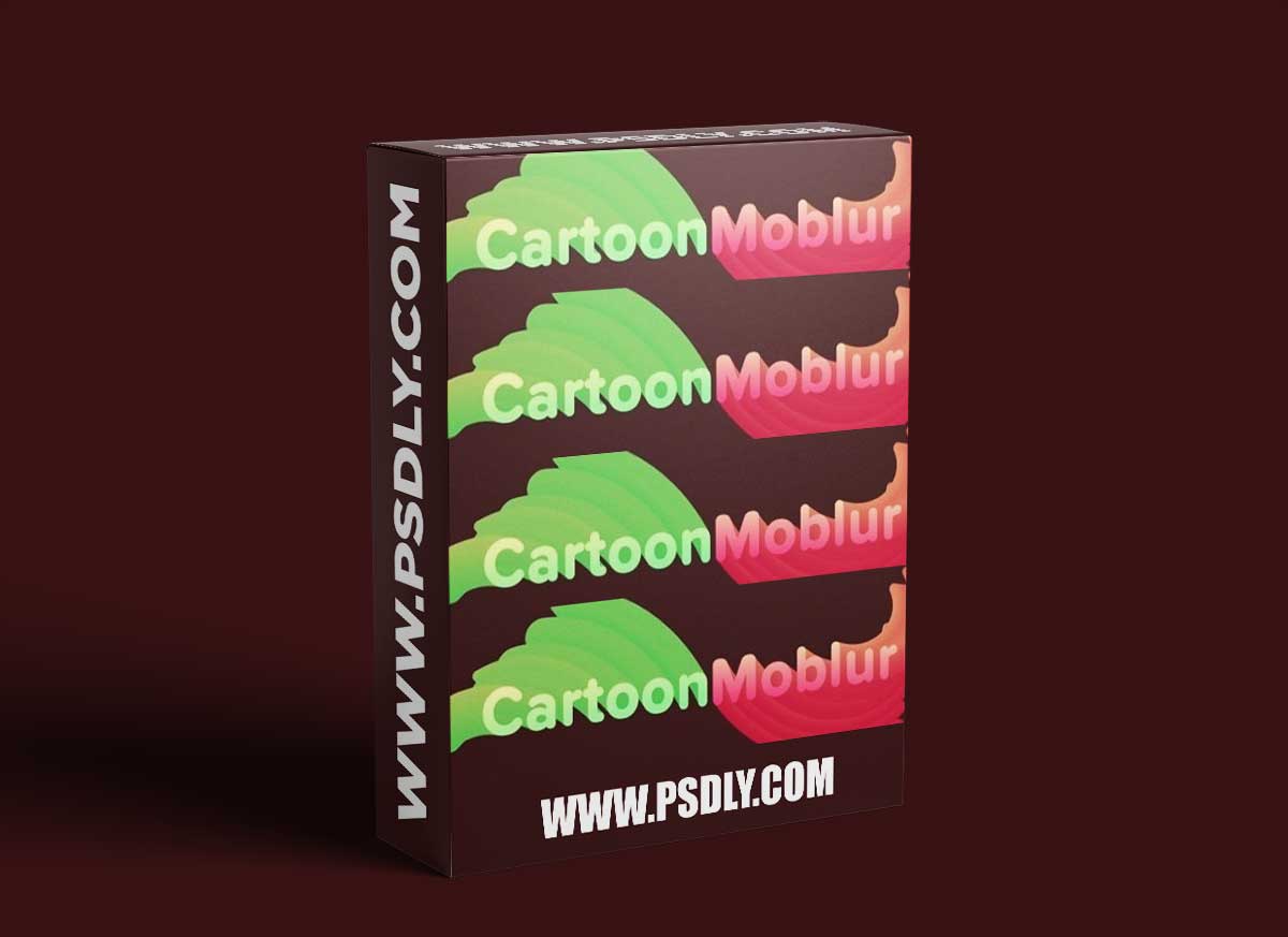 Cartoon Moblur v1.6.1 for After Effects Win/Mac 1 Cartoon Moblur v1.6.1 for After Effects Win/Mac