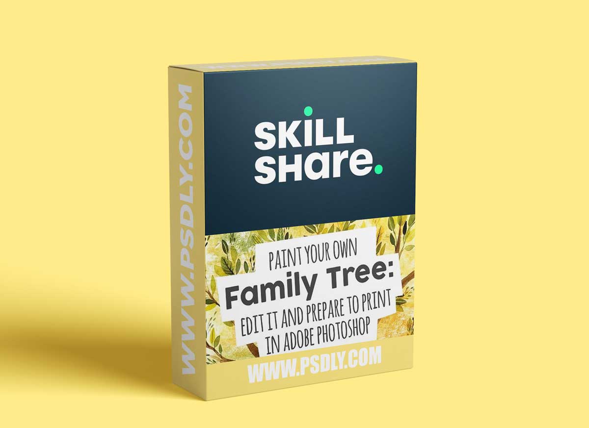 Create a Family Tree! Paint it with Watercolors, Edit with Adobe Photoshop and Prepare it to Print! 1 Create a Family Tree! Paint it with Watercolors, Edit with Adobe Photoshop and Prepare it to Print!