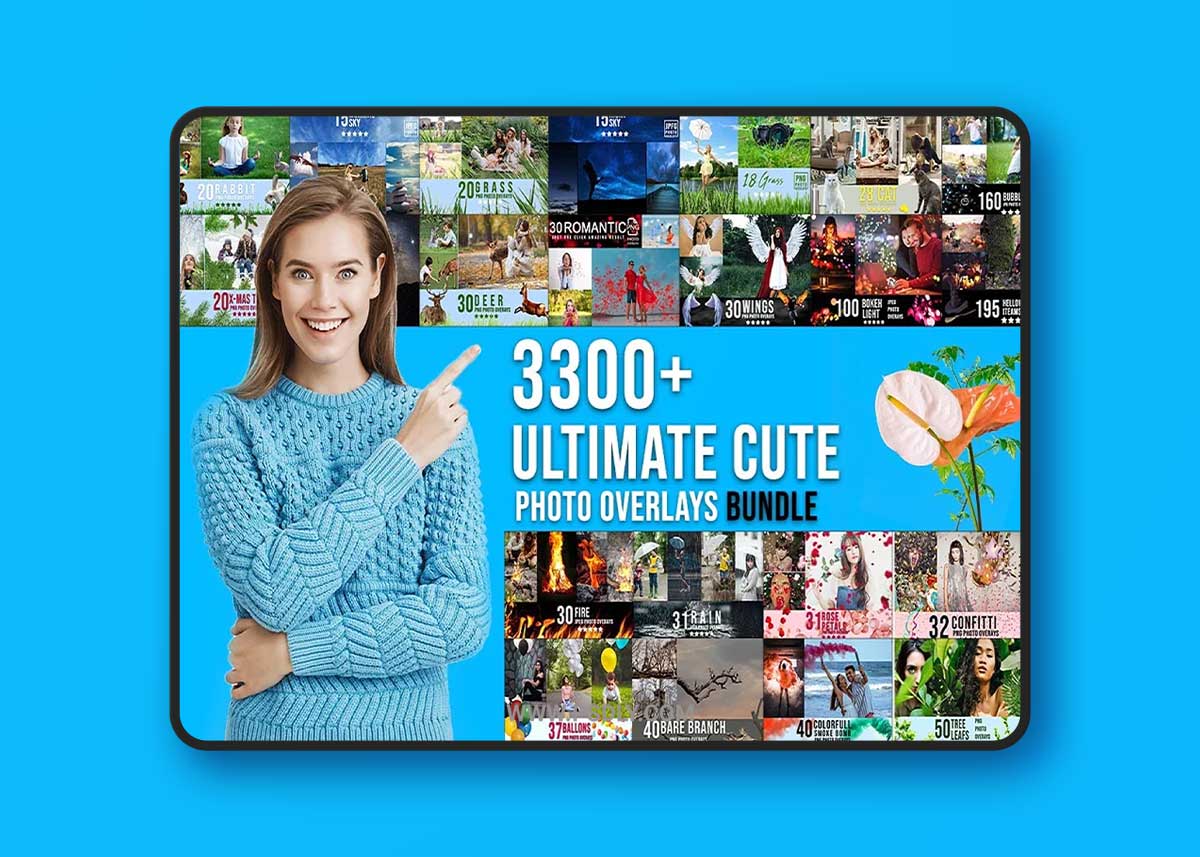 CreativeMarket - 3300+ Photo Overlays Bundle+FREE Act 6791145 1 CreativeMarket - 3300+ Photo Overlays Bundle+FREE Act 6791145