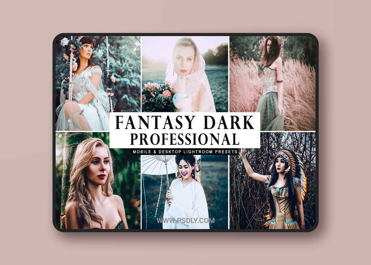 CreativeMarket - Fantasy Dark Professional Lightroom Presets 3983301 1 CreativeMarket - Fantasy Dark Professional Lightroom Presets 3983301