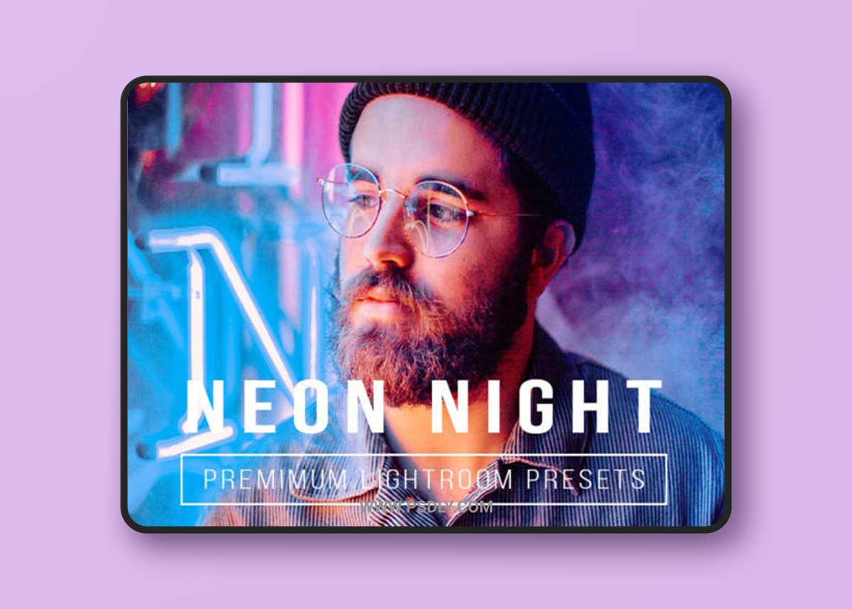 CreativeMarket - Neon Night Presets - Mobile & Desktop 1 CreativeMarket - Neon Night Presets - Mobile & Desktop