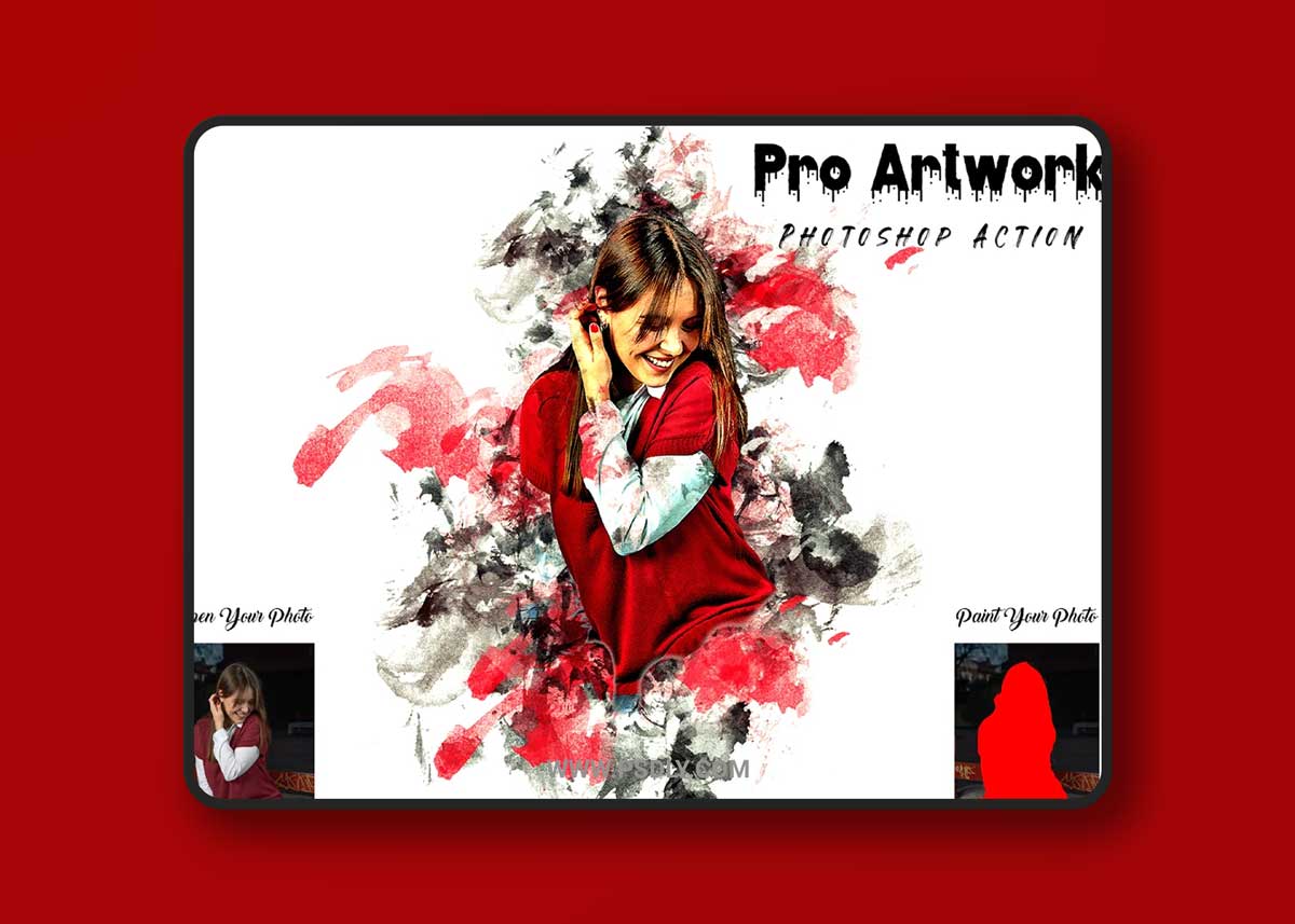 CreativeMarket - Pro Artwork Photoshop Action 7019698 1 CreativeMarket - Pro Artwork Photoshop Action 7019698