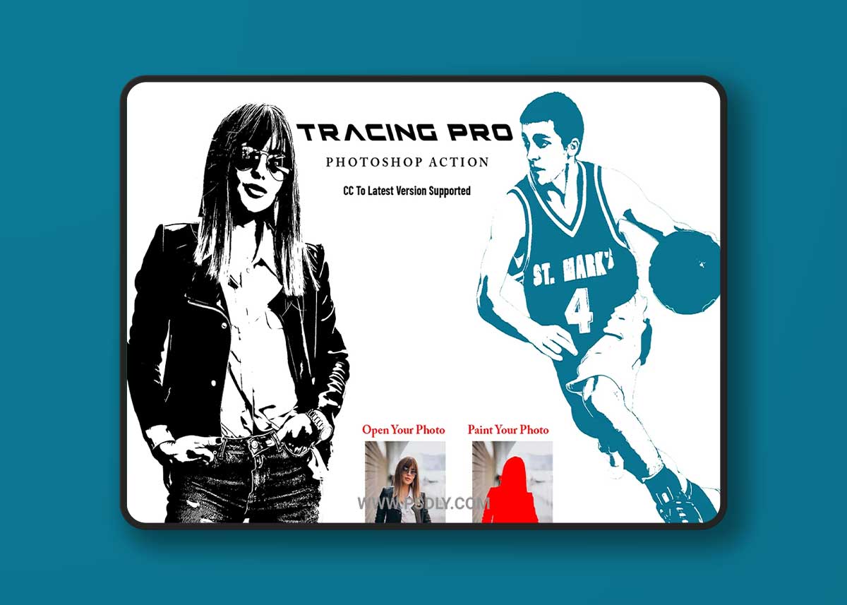 CreativeMarket - Tracing Pro Photoshop Action 7077477 1 CreativeMarket - Tracing Pro Photoshop Action 7077477