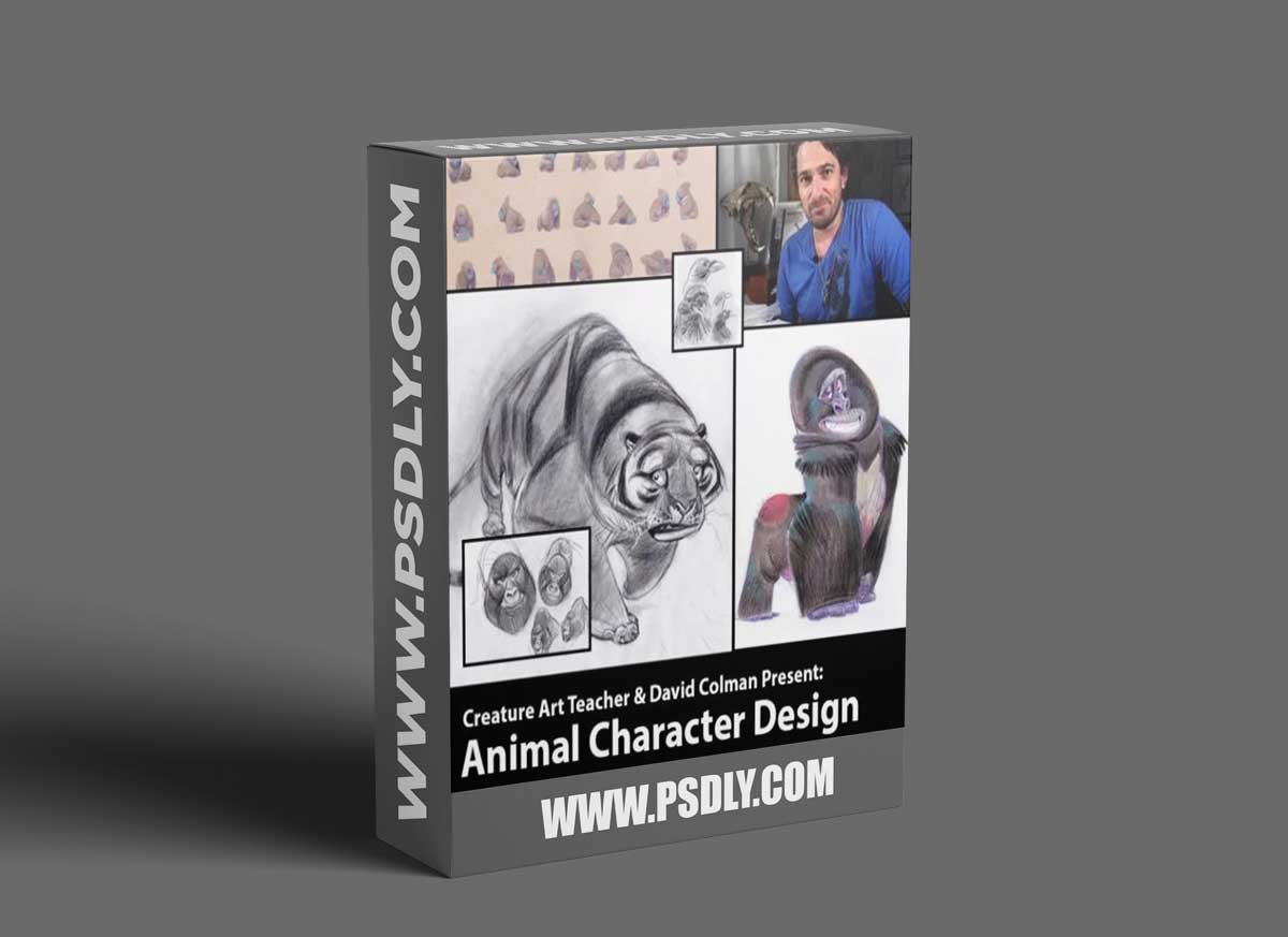CreatureArtTeacher - Animal Character Design with David Colman 1 CreatureArtTeacher - Animal Character Design with David Colman