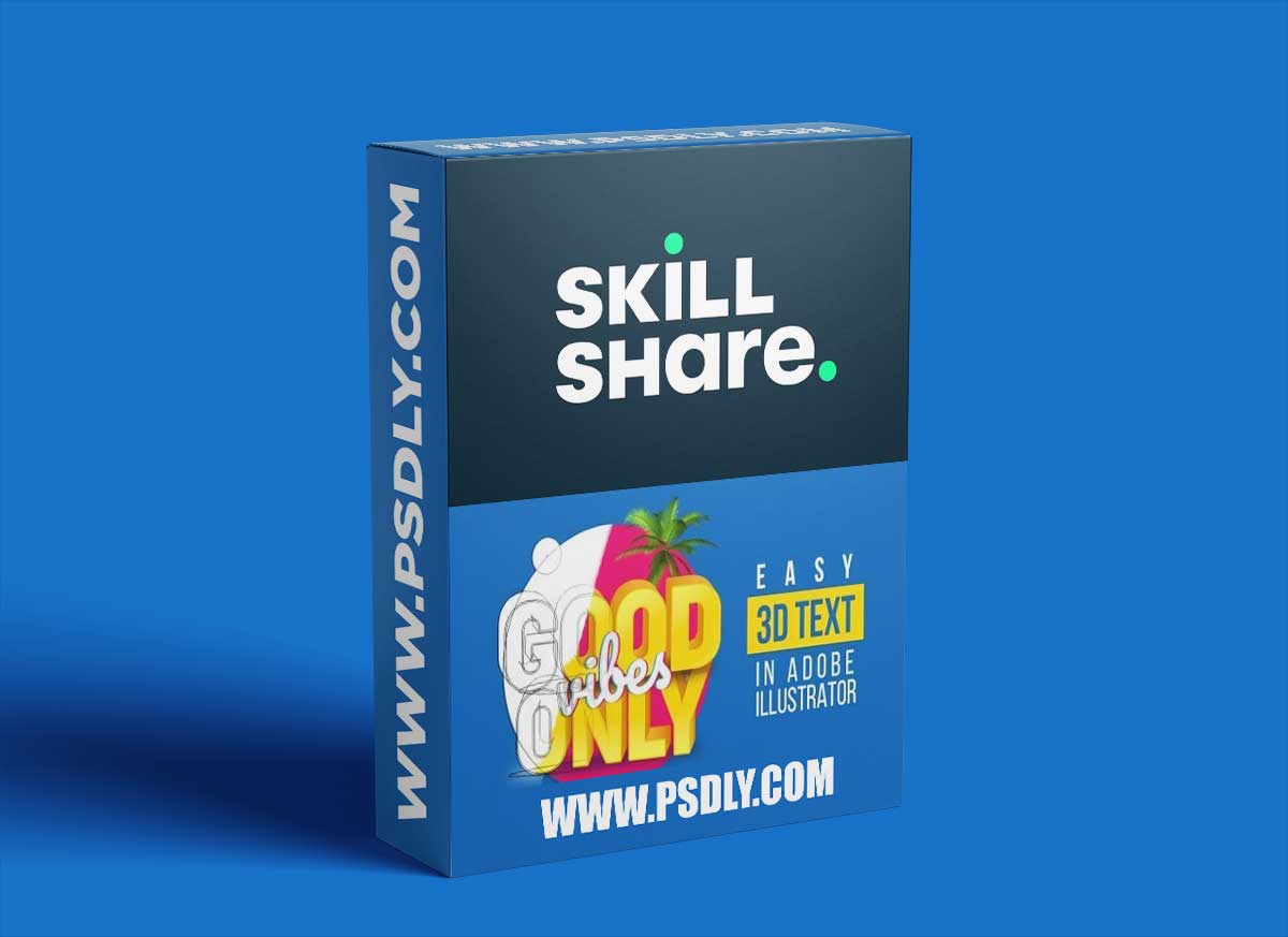 Easy 3D Text In Adobe Illustrator 1 Easy 3D Text In Adobe Illustrator