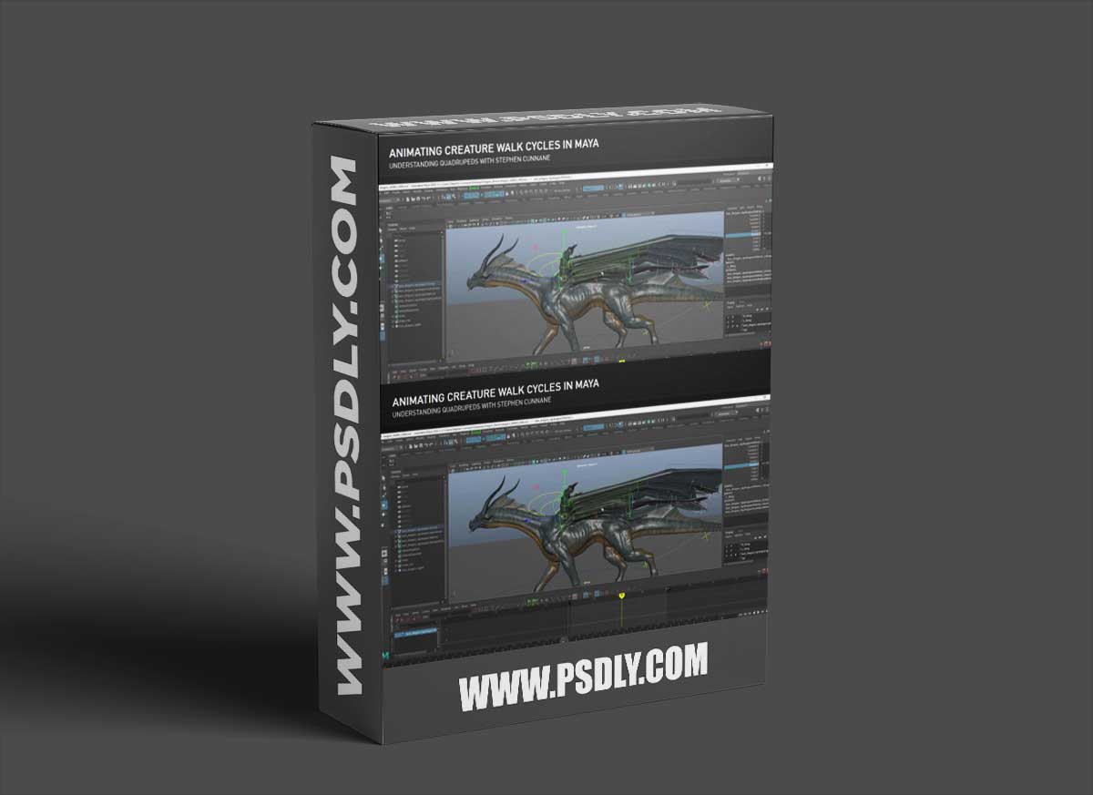 Gnomon – Animating Creature Walk Cycles in Maya 1 Gnomon – Animating Creature Walk Cycles in Maya