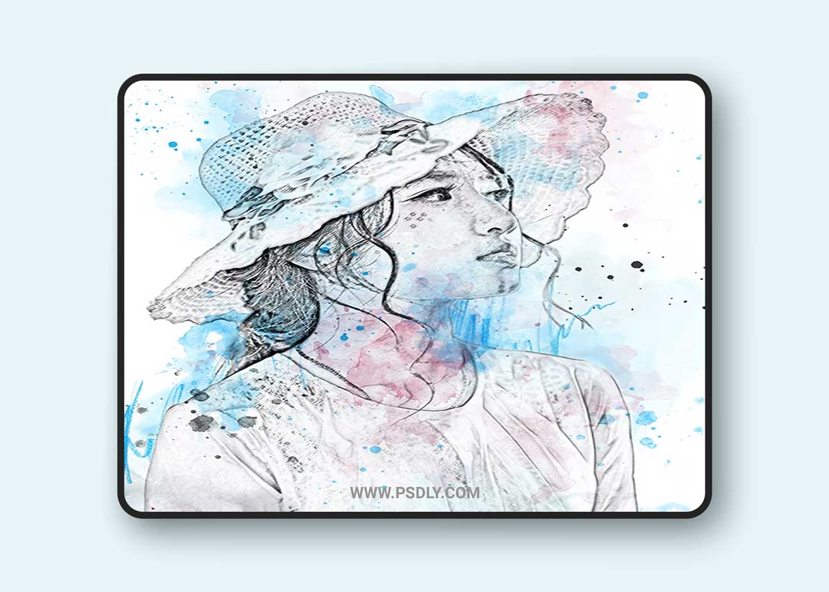 GraphicRiver - Pencil sketch photoshop effect 35382261 1 GraphicRiver - Pencil sketch photoshop effect 35382261