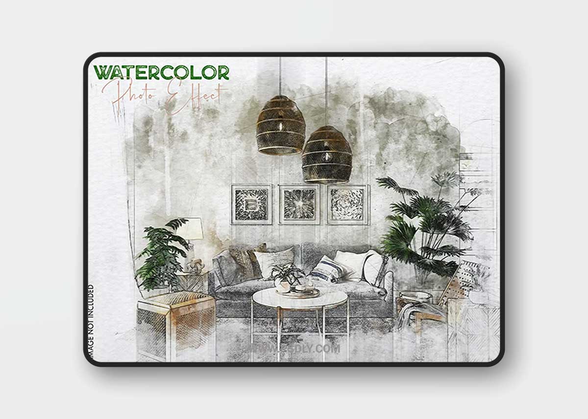 GraphicRiver - Watercolor Photo Effect 36390480 1 GraphicRiver - Watercolor Photo Effect 36390480