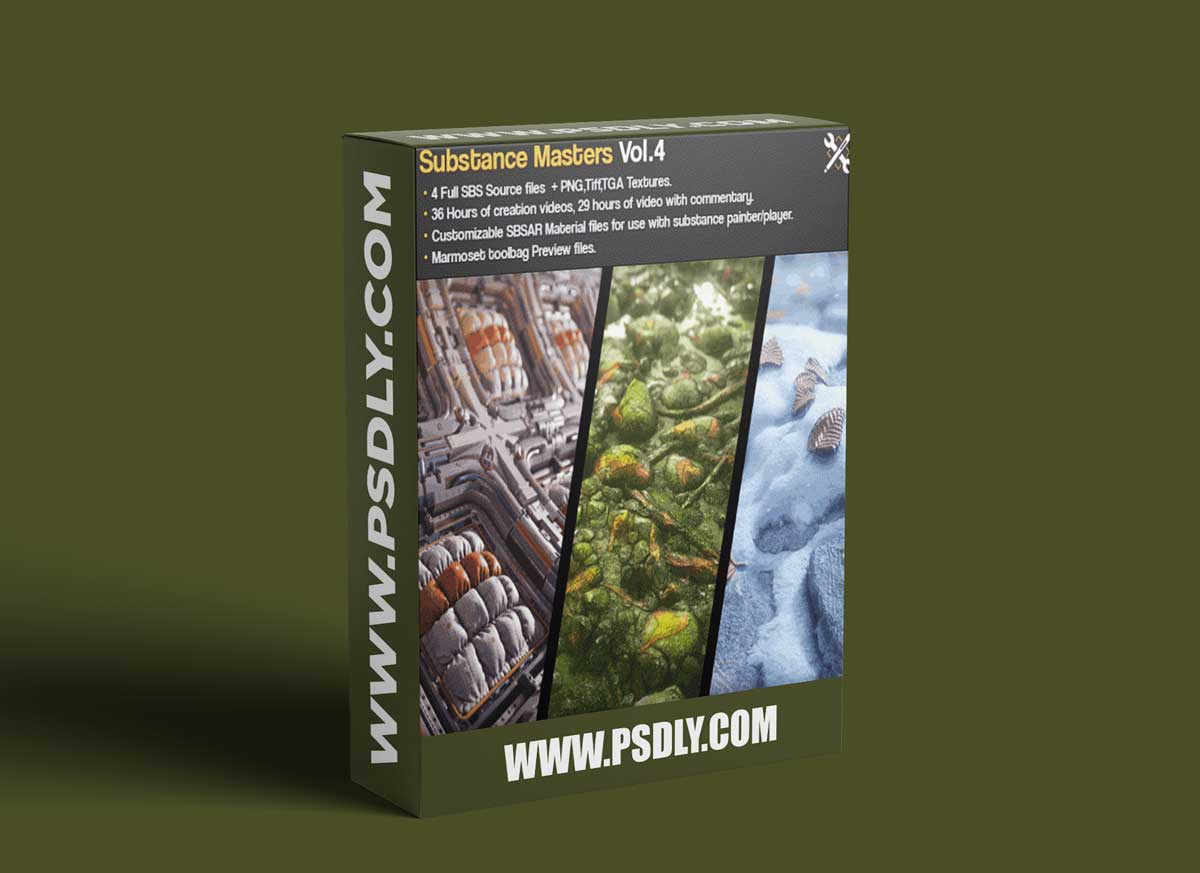 Gumroad - Substance Masters Vol.4 1 Gumroad - Substance Masters Vol.4