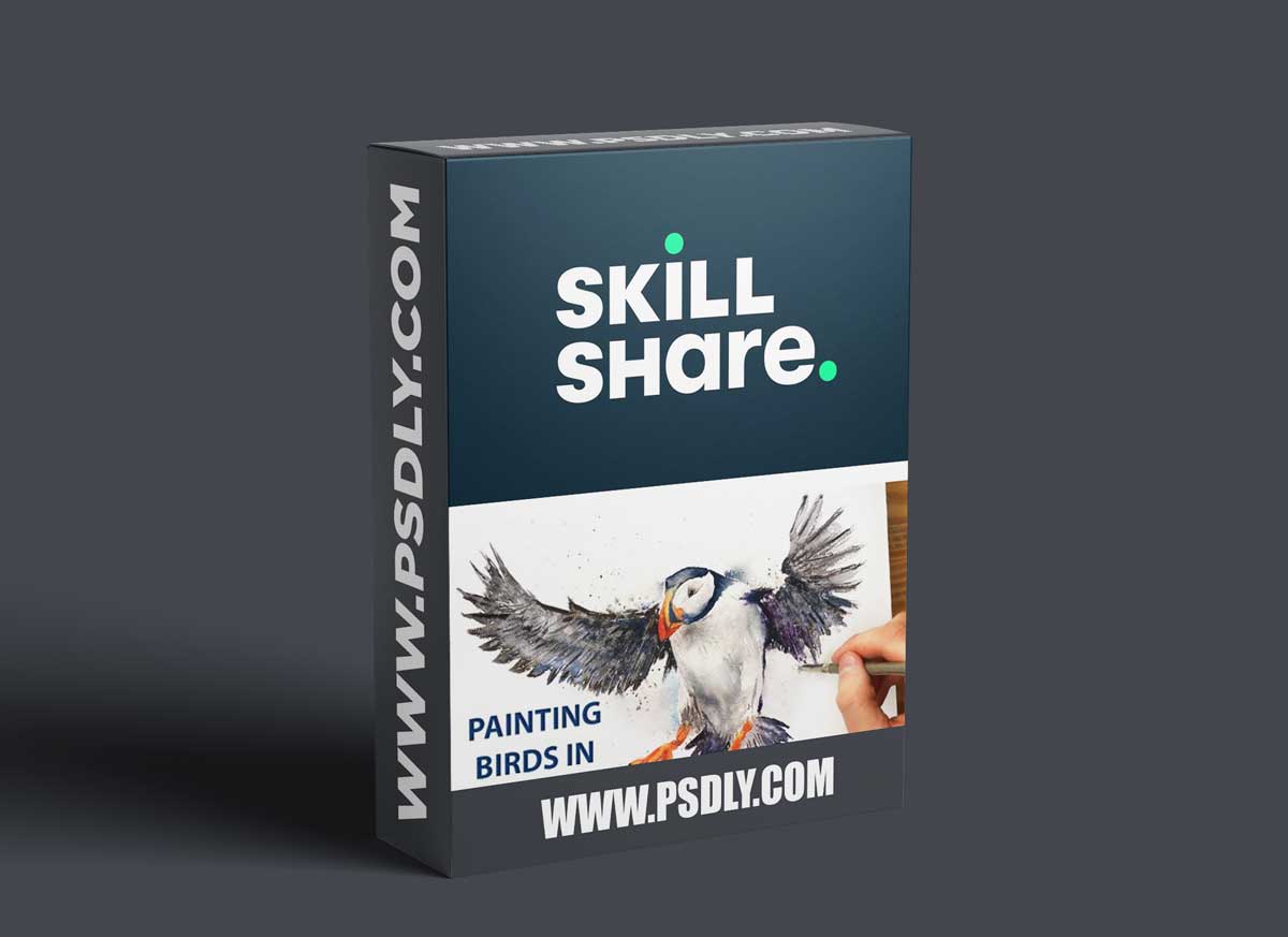 How to Draw & Paint Birds in Watercolor: Develop Basic Techniques & Improve Your Painting Skills 1 How to Draw & Paint Birds in Watercolor: Develop Basic Techniques & Improve Your Painting Skills