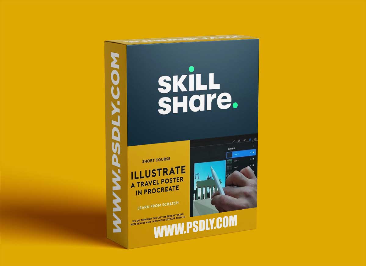 How to illustrate a travel poster in procreate 1 How to illustrate a travel poster in procreate