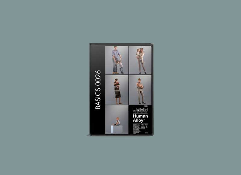 Human Alloy - Basics 0011 3D Models 1 Human Alloy - Basics 0011 3D Models