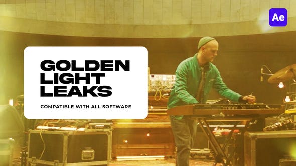 Videohive Golden Light Leaks for After Effects 36596017 1 Videohive Golden Light Leaks for After Effects 36596017