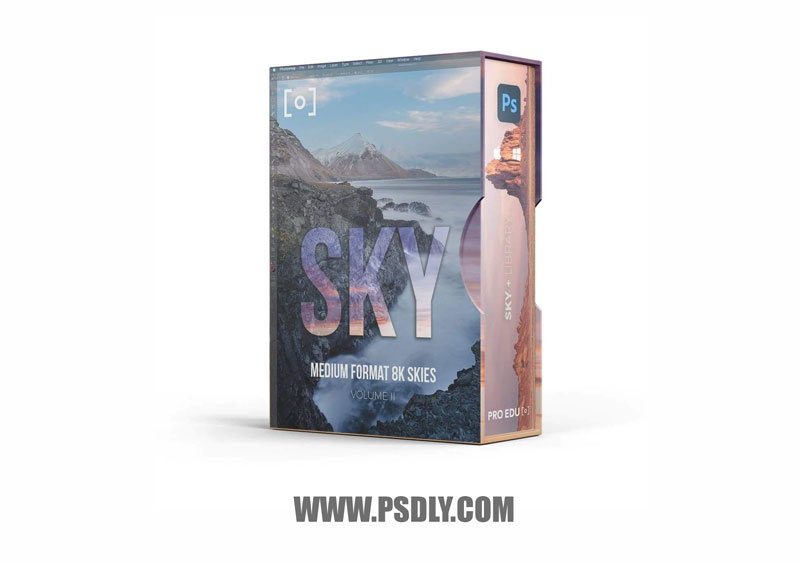 PRO EDU - Medium Format 8K Sky Replacement Stock Library Volume II 1 PRO EDU - Medium Format 8K Sky Replacement Stock Library Volume II