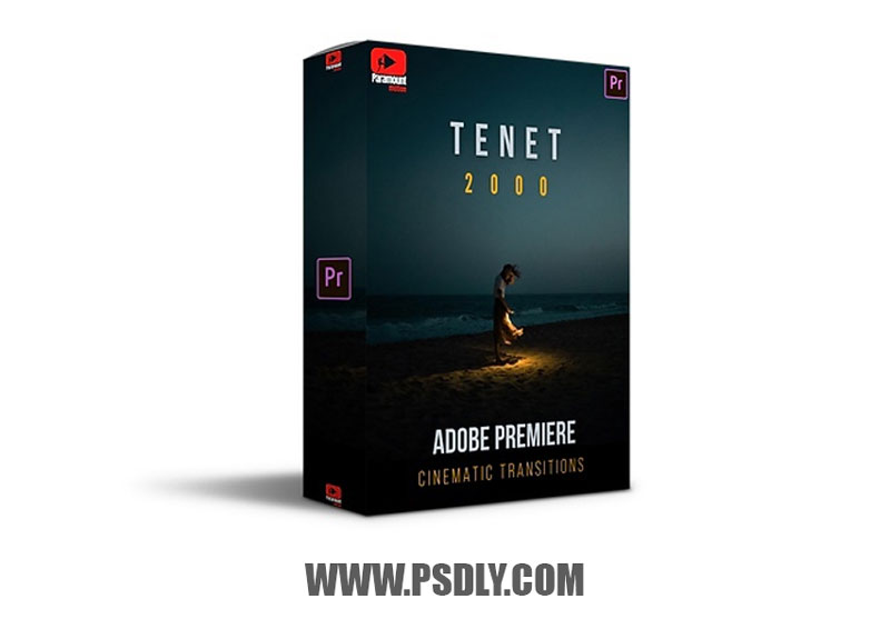 Paramount Motion TENET Premiere Pro Transitions