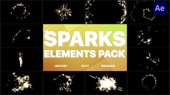 Videohive Sparks Pack | After Effects 36384240 1 Videohive Sparks Pack | After Effects 36384240