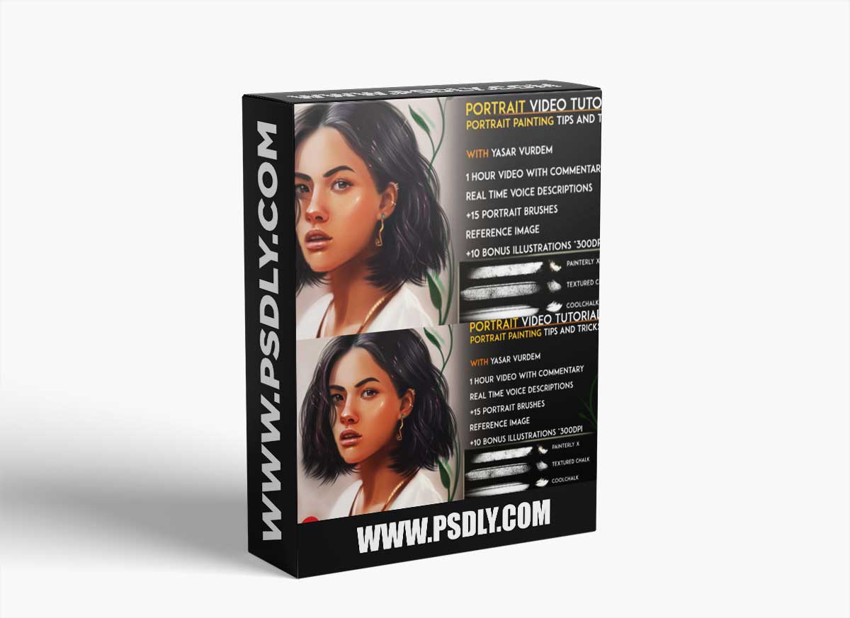 Portrait Painting in Photoshop - Video Tutorial 1 Portrait Painting in Photoshop - Video Tutorial