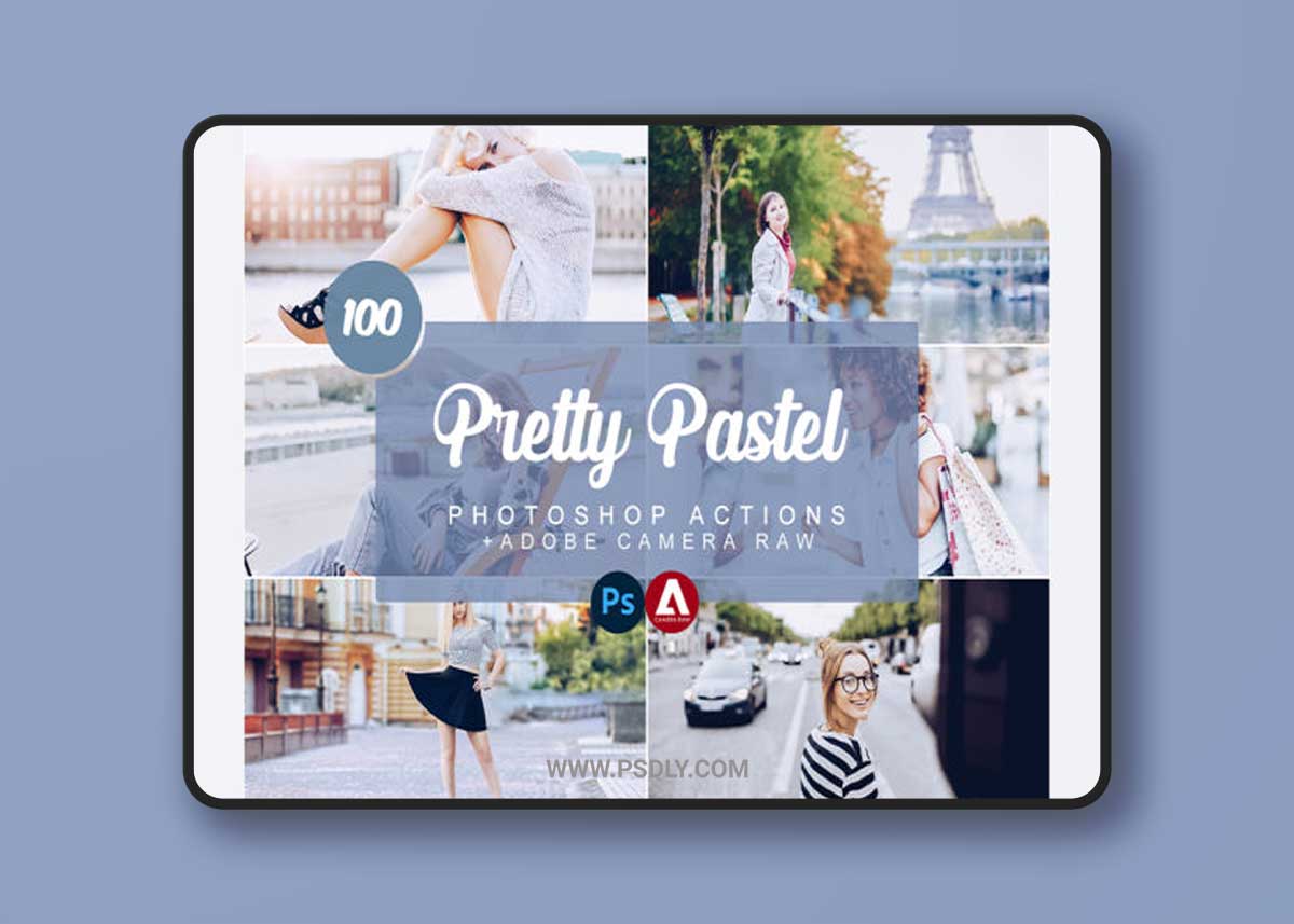 Pretty Pastel Photoshop Actions 1 Pretty Pastel Photoshop Actions