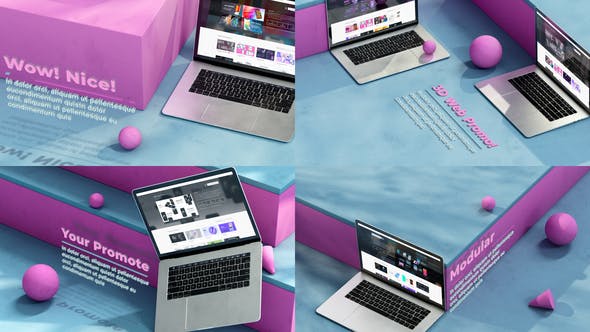 Videohive Dynamic Web Promo 3D 36582760 1 Videohive Dynamic Web Promo 3D 36582760