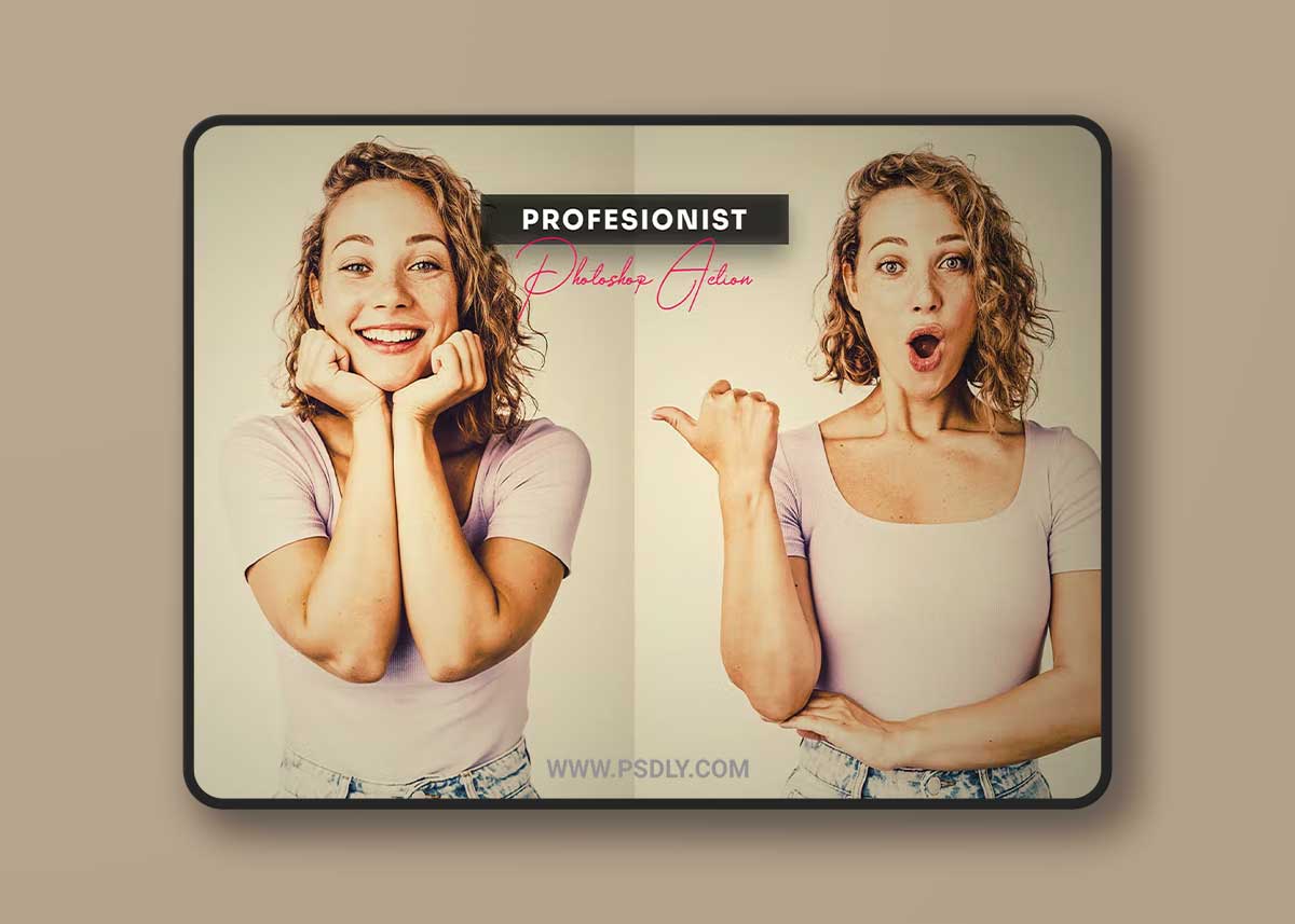 Profesionist - Photoshop Action 1 Profesionist - Photoshop Action