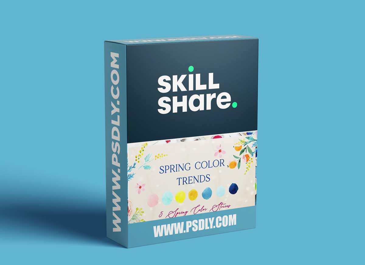 Spring Color Trends: Learn to Mix Inspiring Color Palettes in Watercolor 1 Spring Color Trends: Learn to Mix Inspiring Color Palettes in Watercolor