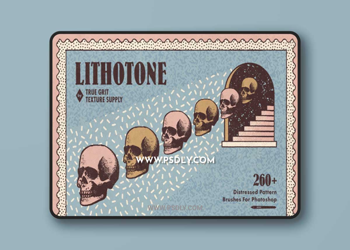 True Grit Texture Supply - Lithotone for Photoshop 1 True Grit Texture Supply - Lithotone for Photoshop