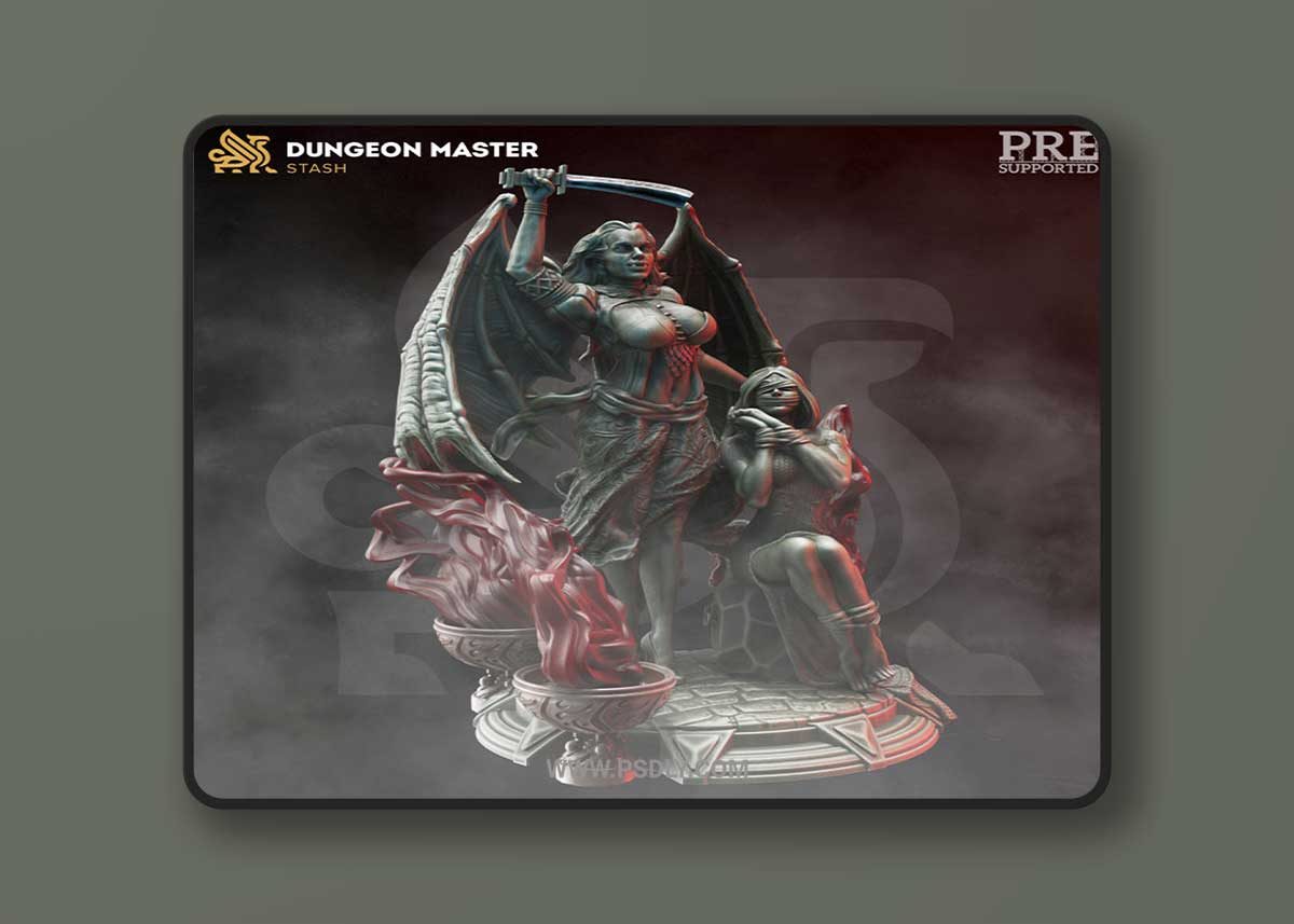 Vampire Seductress - Erys 3D Model 1 Vampire Seductress - Erys 3D Model
