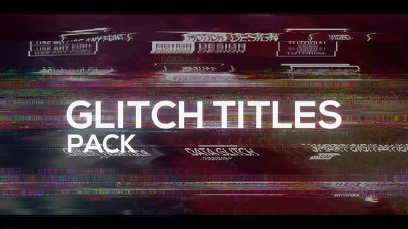 Videohive Glitch X Titles Pack 36572654 1 Videohive Glitch X Titles Pack 36572654