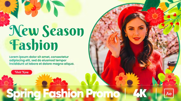 Videohive Spring Fashion Promo 36834246 1 Videohive Spring Fashion Promo 36834246