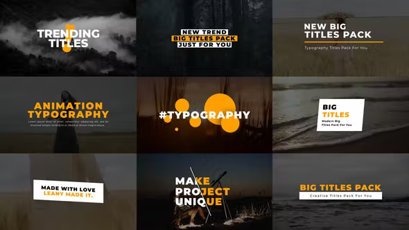 Videohive Typography Titles 2.0 | AE 36821016 1 Videohive Typography Titles 2.0 | AE 36821016