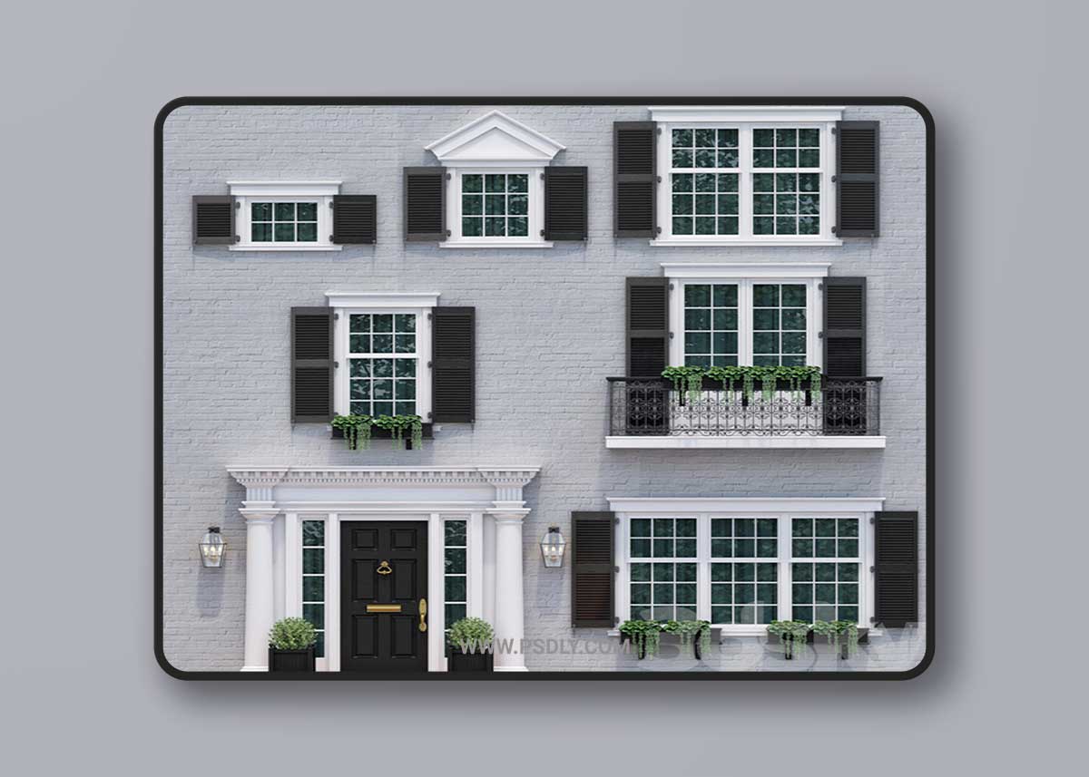 Windows and doors in the style of english classics 4 1 Windows and doors in the style of english classics 4