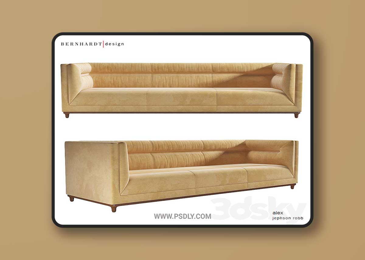 bernhardt design, alex, jephson robb 3D Model 1 bernhardt design, alex, jephson robb