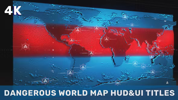 Videohive Dangerous World Map HUD UI Titles 36454994 1 Videohive Dangerous World Map HUD UI Titles 36454994
