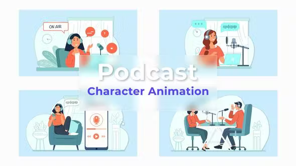 Videohive Pod Cast Explainer And Animation Scene Pack 36861972 1 Videohive Pod Cast Explainer And Animation Scene Pack 36861972
