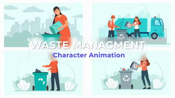Videohive Waste Management Explainer And Animation Scene Pack 36858094 1 Videohive Waste Management Explainer And Animation Scene Pack 36858094
