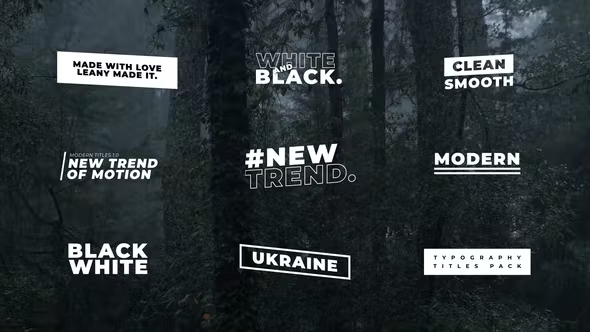 Videohive Modern Titles | AE 36840225 1 Videohive Modern Titles | AE 36840225
