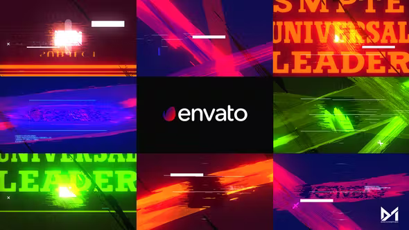 Videohive Glitch Brushstroke Intro V2 36705047 1 Videohive Glitch Brushstroke Intro V2 36705047