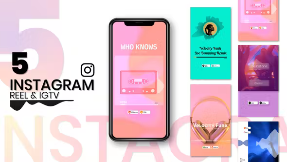 Videohive Music Visualizer for Instagram Reels & IGTV 36664631 1 Videohive Music Visualizer for Instagram Reels & IGTV 36664631