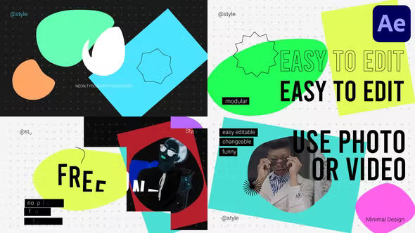 Videohive Neon Typography Slideshow for After Effects 36721361 1 Videohive Neon Typography Slideshow for After Effects 36721361