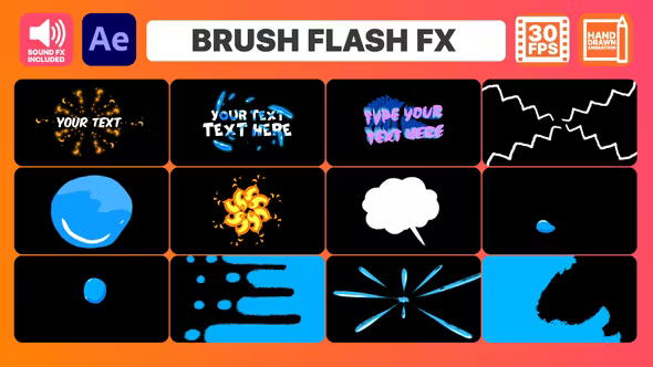 Videohive Brush Flash FX for After Effects 36489941 1 Videohive Brush Flash FX for After Effects 36489941