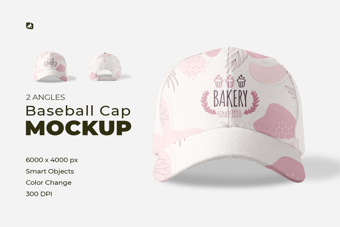 CreativeMarket - Velcro Snapback Baseball Cap Mockup 7037461 1 CreativeMarket - Velcro Snapback Baseball Cap Mockup 7037461